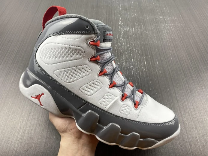 Air Jordan 9 Fire Red CT8019- Comfortable 635