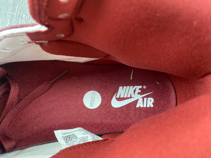 AllSeason Air Jordan 1 High OG Team Red DZ5485- 500