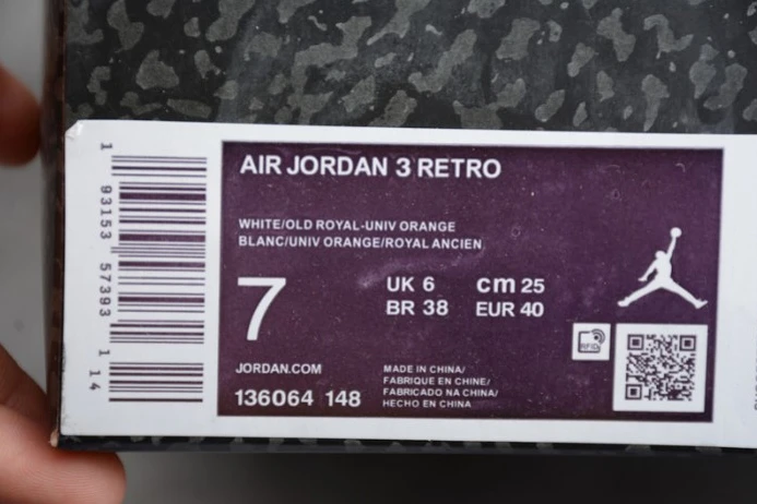 AllSeason Air Jordan 3 Retro 'Knicks Rivals' 136064- 967