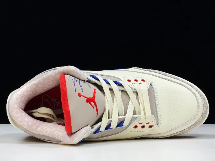 AllSeason Air Jordan 3 Retro "CHARITY GAME" sail red mens 136064- 975