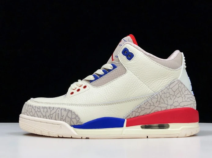 AllSeason Air Jordan 3 Retro "CHARITY GAME" sail red mens 136064- 975