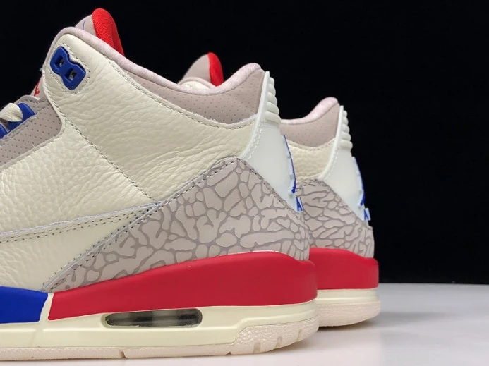 AllSeason Air Jordan 3 Retro "CHARITY GAME" sail red mens 136064- 975