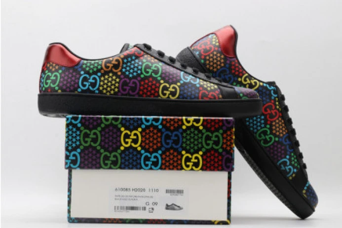 AllSeason GUCC ACE EMBROIDERED LOW-TOP SNEAKER 610085 H2020 2917