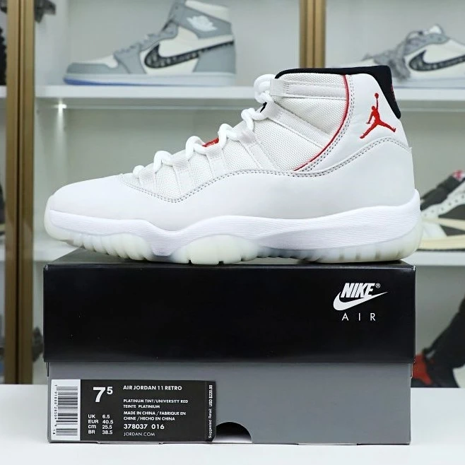 AllSeason Kimikick AIR JORDAN 11 XI RETRO PLATINUM TINT 2014