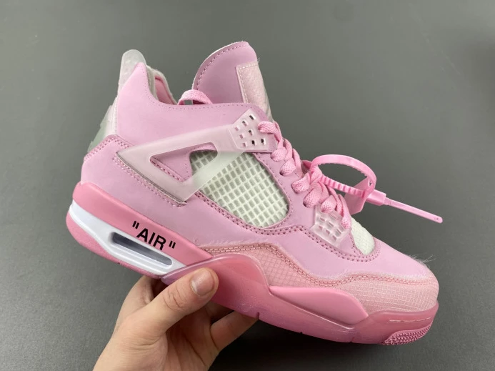 AllSeason OFF-WHITE X JORDAN 4 PINK 536