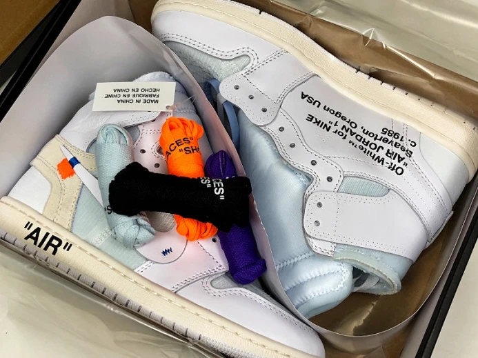 AllSeason Off-White Air Jordan 1 Retro High White AQ0818- 935