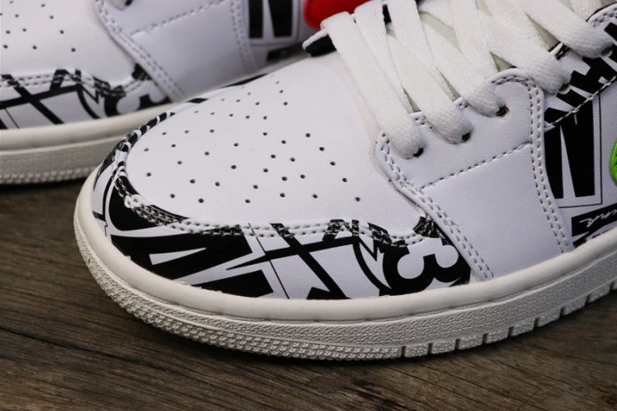 AllSeason air jordan 1 mid all-over logos 554724- 1289