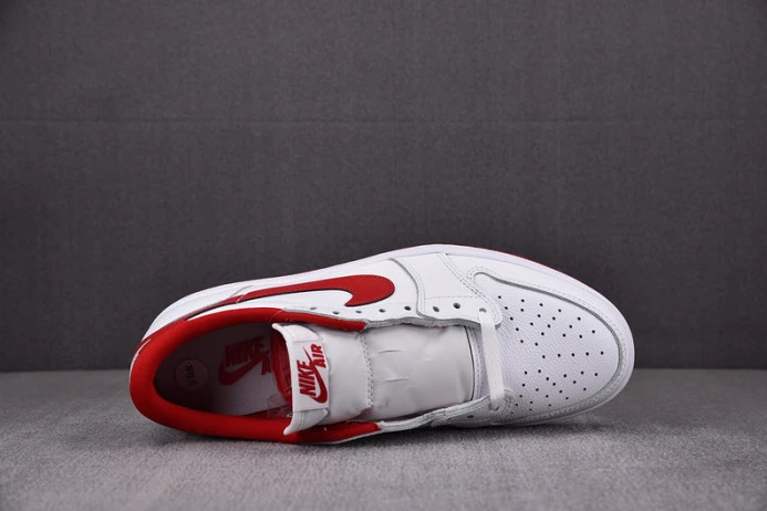 AllSeason air jordan 1 retro low white varsity red 705329- 1589