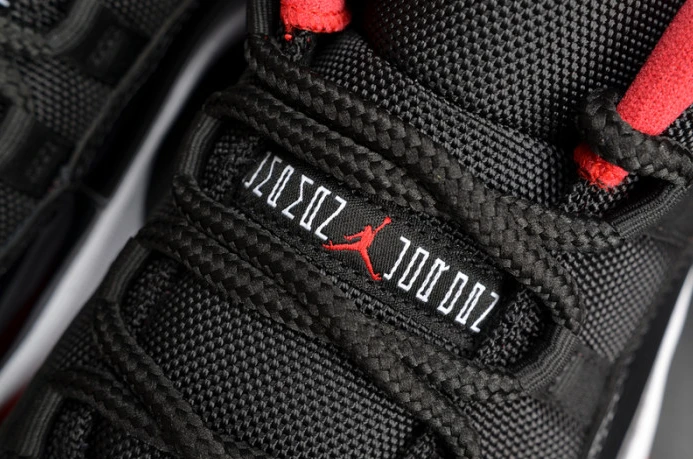 AllSeason air jordan 11 retro low "bred" black  red mens 528895- 1793