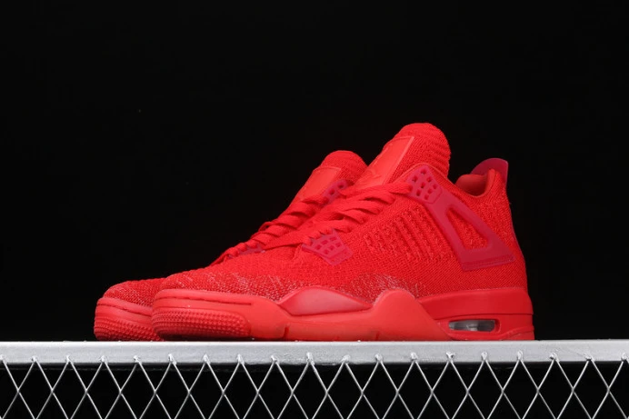 AllSeason air jordan 4 flyknit red aq3559- 1757