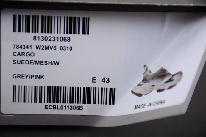 AllSeason cargo sneaker grey pink 784341w2mv 2244