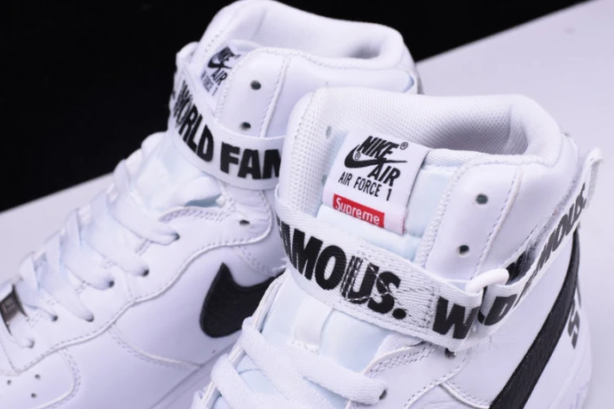 AllSeason nike Sup*e air force 1 one high white world famous 698696- 3065
