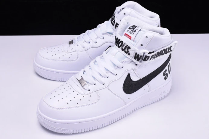 AllSeason nike Sup*e air force 1 one high white world famous 698696- 3065