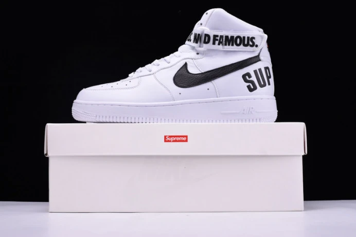 AllSeason nike Sup*e air force 1 one high white world famous 698696- 3065