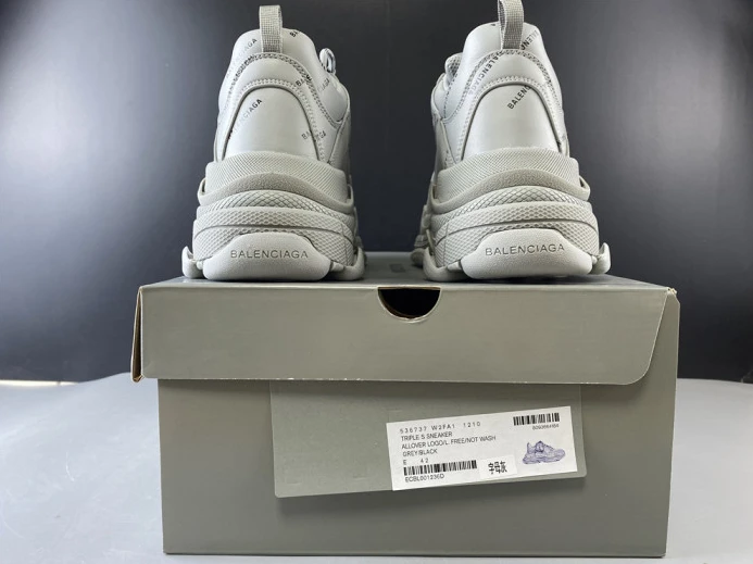 BLCG ALL OVER LOGO TRIPLE S SNEAKER 536737 W2FA1 GoAnywhere 2517