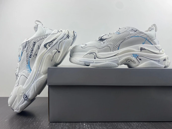 BLCG TRIPLE S SNEAKER 536737 W35R8 Affordable 2393