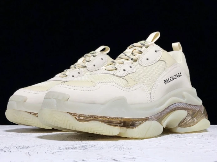 BLCG Triple S Clear Sole Beige 541624 W09O1 AllSeason 2544