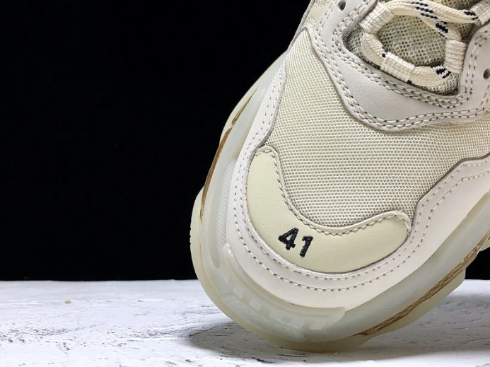 BLCG Triple S Clear Sole Beige 541624 W09O1 AllSeason 2544