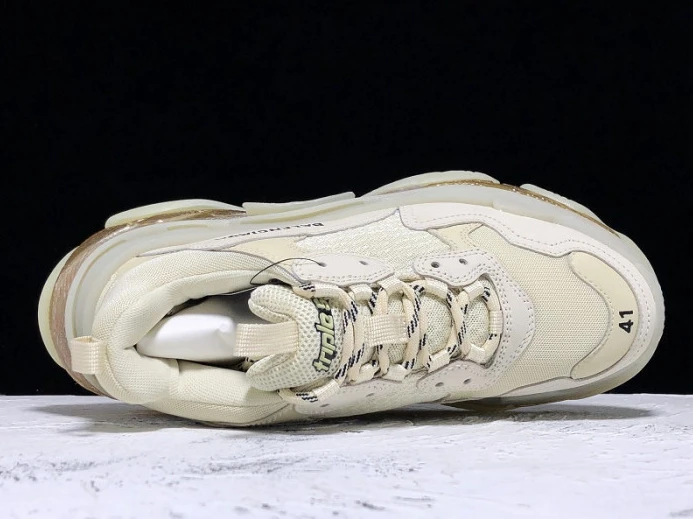 BLCG Triple S Clear Sole Beige 541624 W09O1 AllSeason 2544