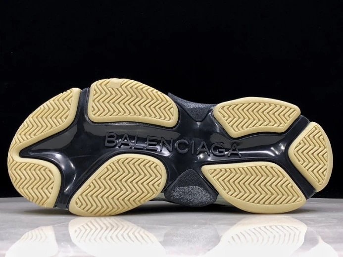 BLCG Triple S Grey Beige 656686 W06G01 Popular 2528