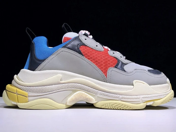 BLCG Triple S Grey Red Blue (2018 Reissue) 533883 W0902 Trendy 2542