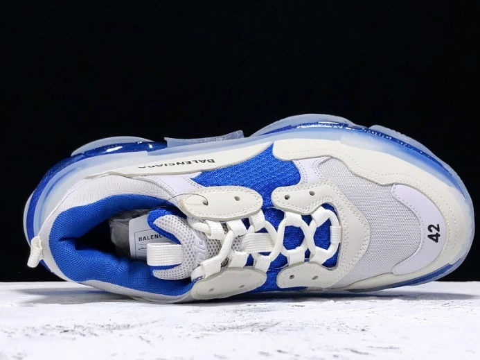 BLCG Triple S White Blue 541624 W09ON Fashionable 2529