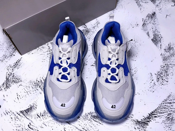 BLCG Triple S White Blue 541624 W09ON Fashionable 2529