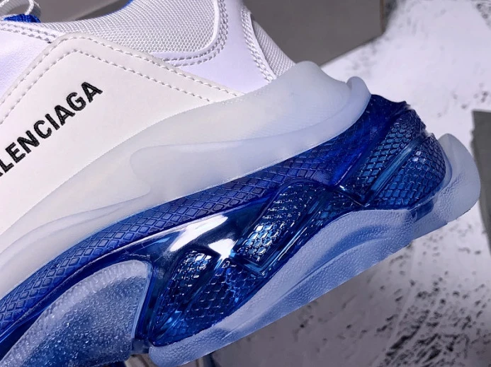BLCG Triple S White Blue 541624 W09ON Fashionable 2529