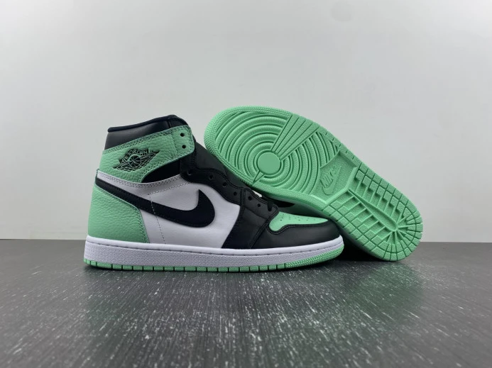 BestValue Air Jordan 1 High OG Green Glow DZ5485- 744