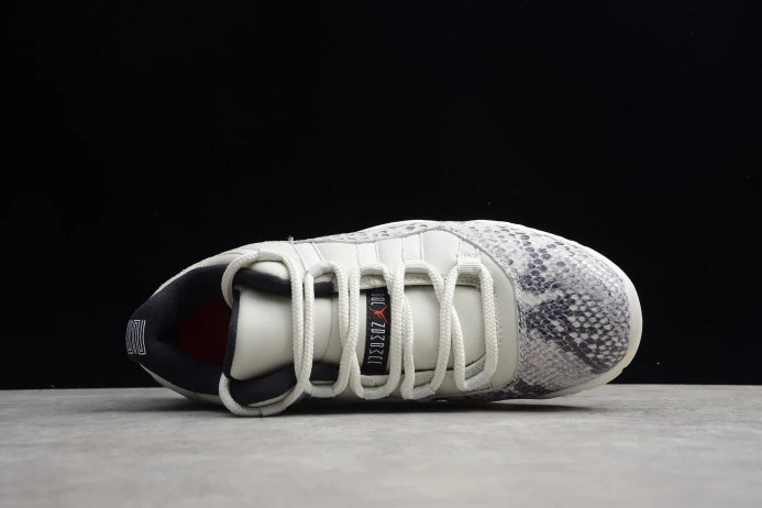 BestValue Air Jordan 11 Low SE Snake Light Bone CD6846- 688