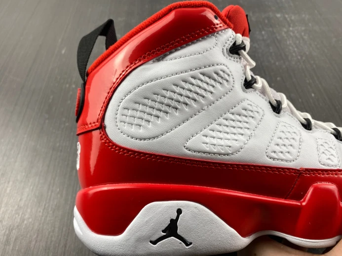 BestValue Air Jordan 9 Retro White Gym Red 302370- 629