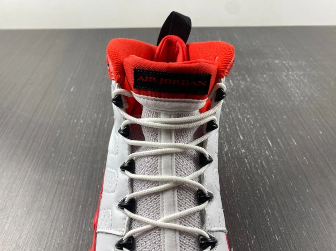 BestValue Air Jordan 9 Retro White Gym Red 302370- 629