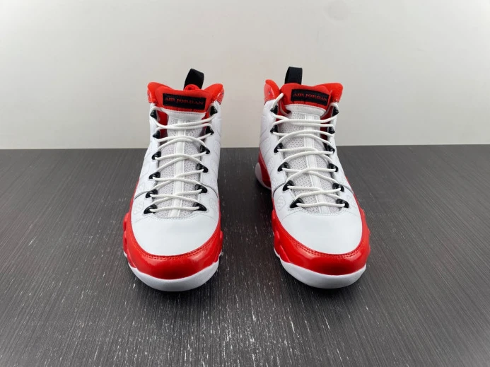 BestValue Air Jordan 9 Retro White Gym Red 302370- 629
