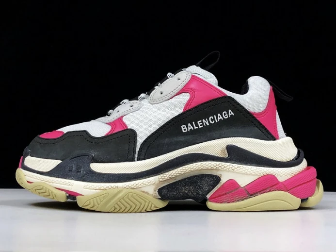 BestValue BLCG Triple S Neon Pink 2019 524039 W09O6 2531