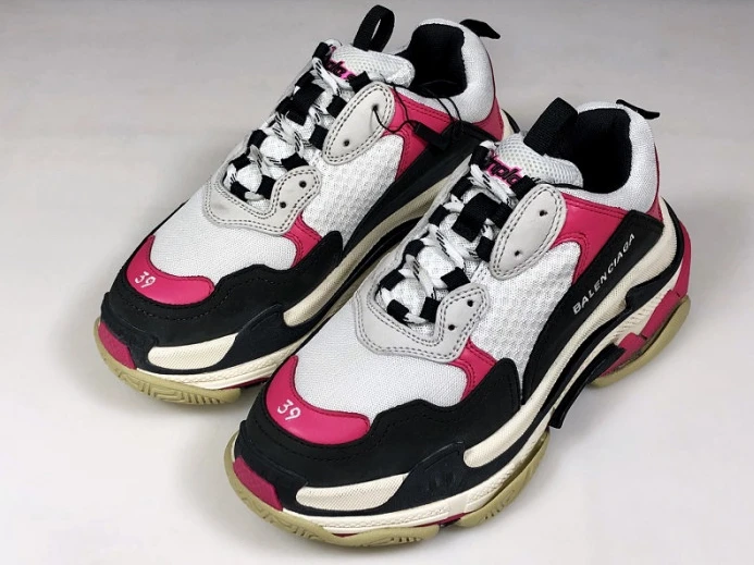 BestValue BLCG Triple S Neon Pink 2019 524039 W09O6 2531