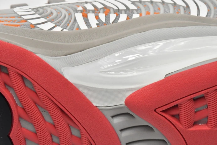 BestValue Gucc Run Sneakers Grey Red 2888
