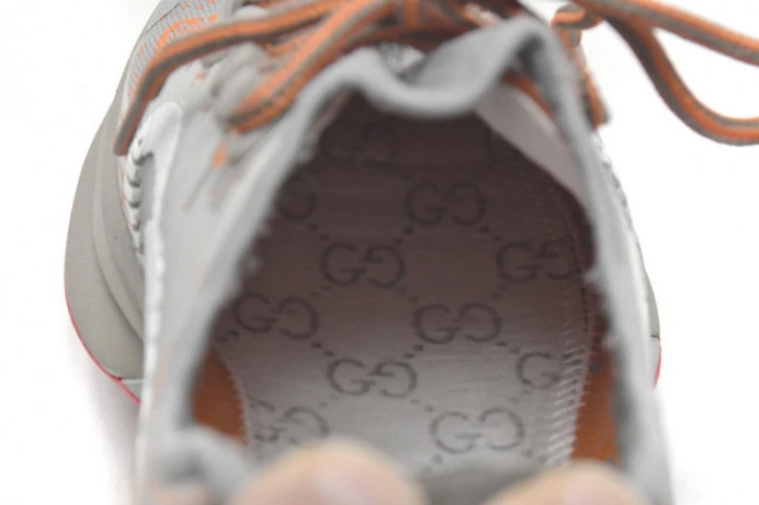 BestValue Gucc Run Sneakers Grey Red 2888
