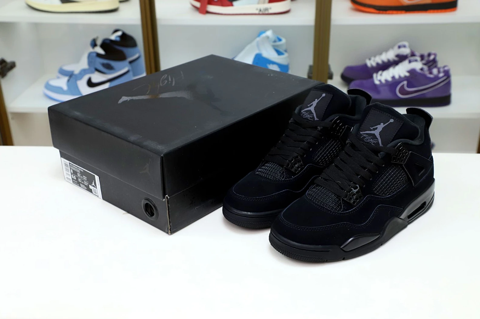 BestValue Kimikick AIR JORDAN 4 RETRO 'BLACK CAT' 1945