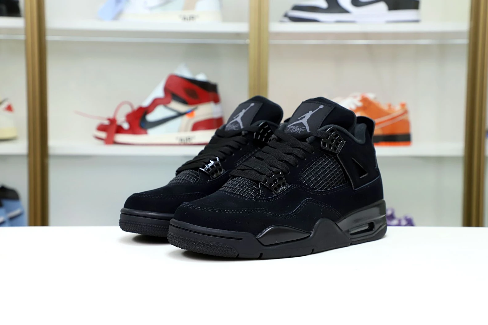 BestValue Kimikick AIR JORDAN 4 RETRO 'BLACK CAT' 1945