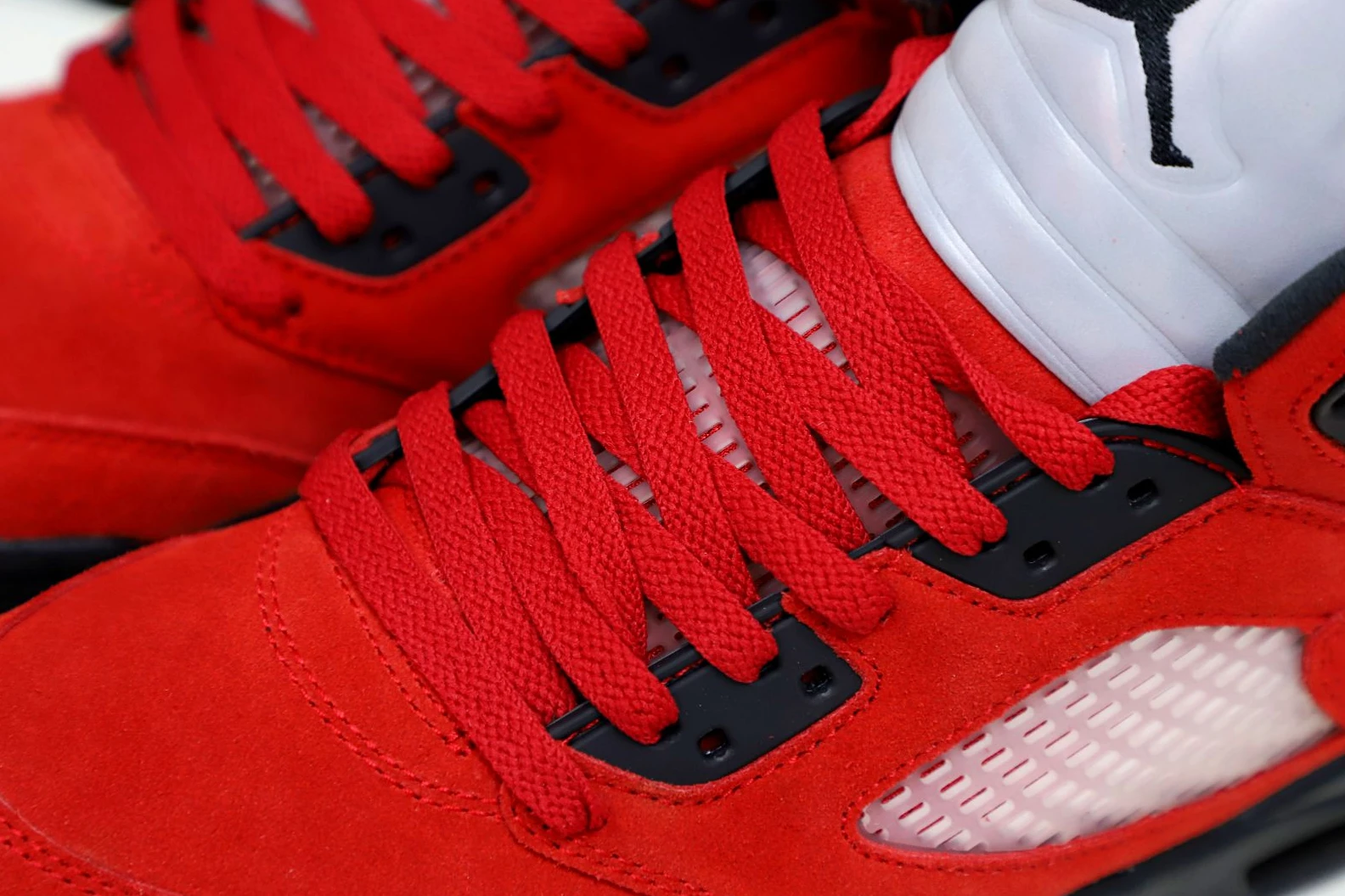 BestValue Kimikick AIR JORDAN 5 RETRO RAGING BULL RED SUEDE 1955