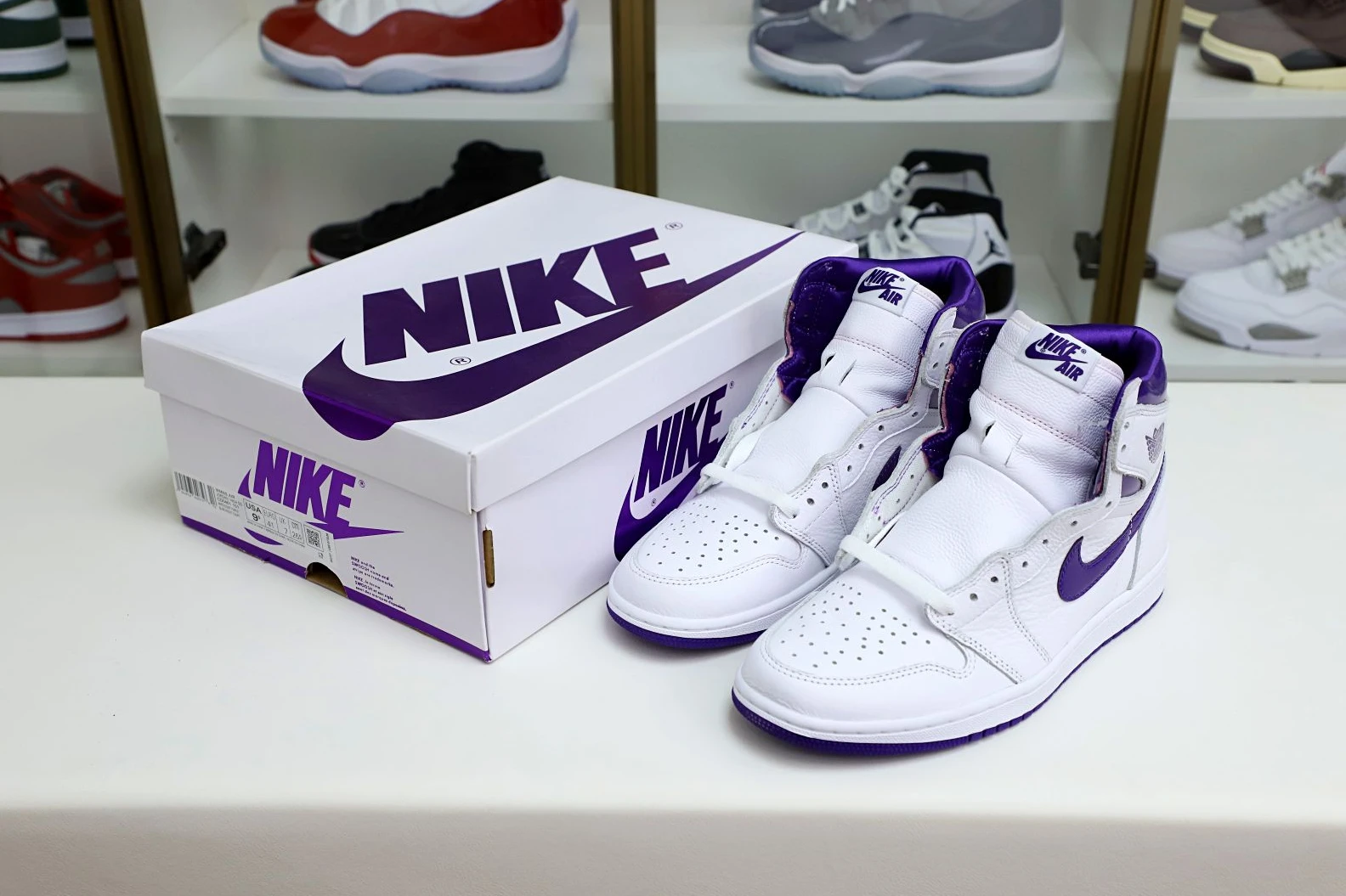 BestValue Kimikick Air Jordan 1 High OG Court Purple 1970