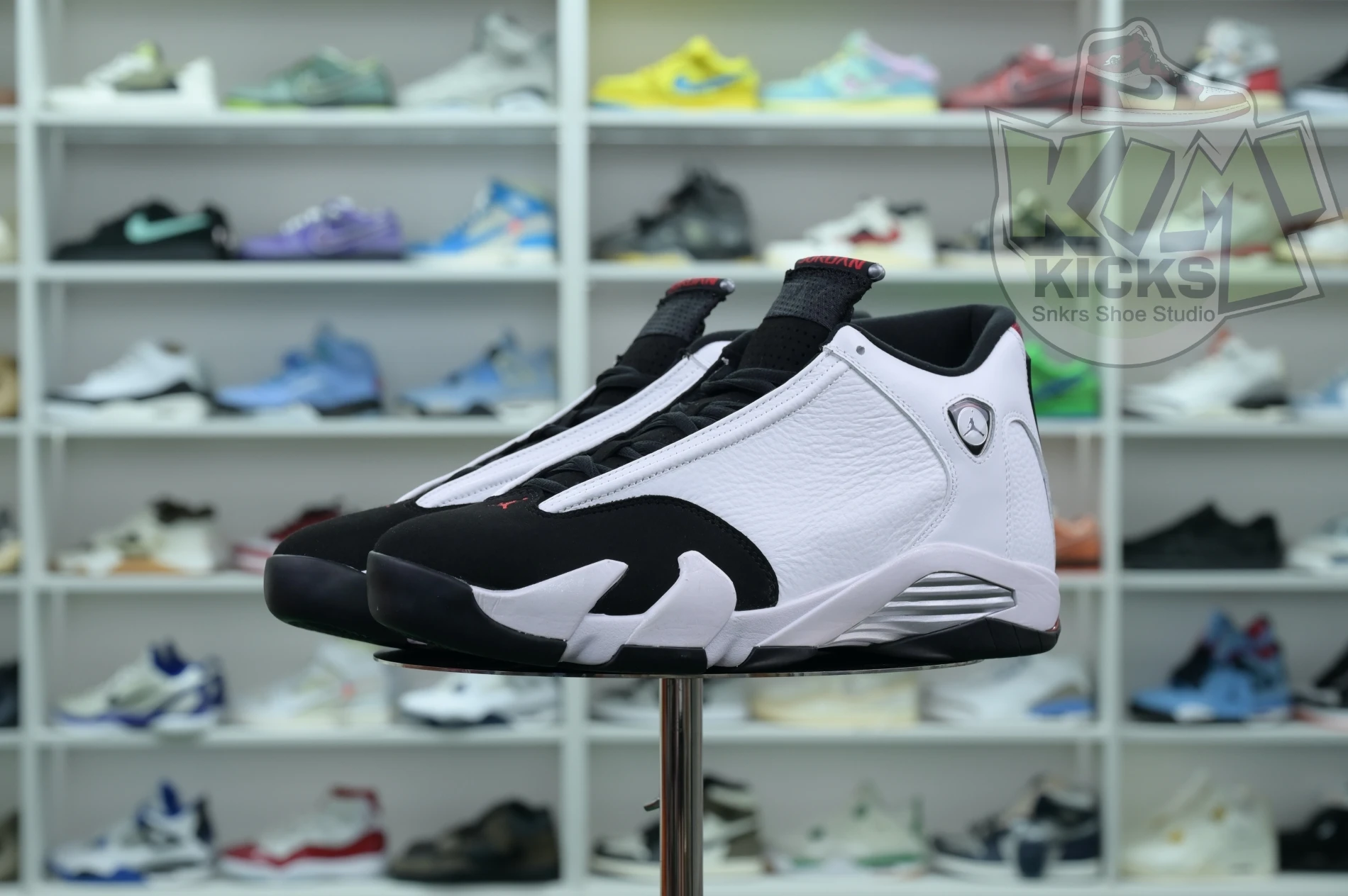 BestValue Kimikick Jordan Air Jordan14“Black Toe” 1845
