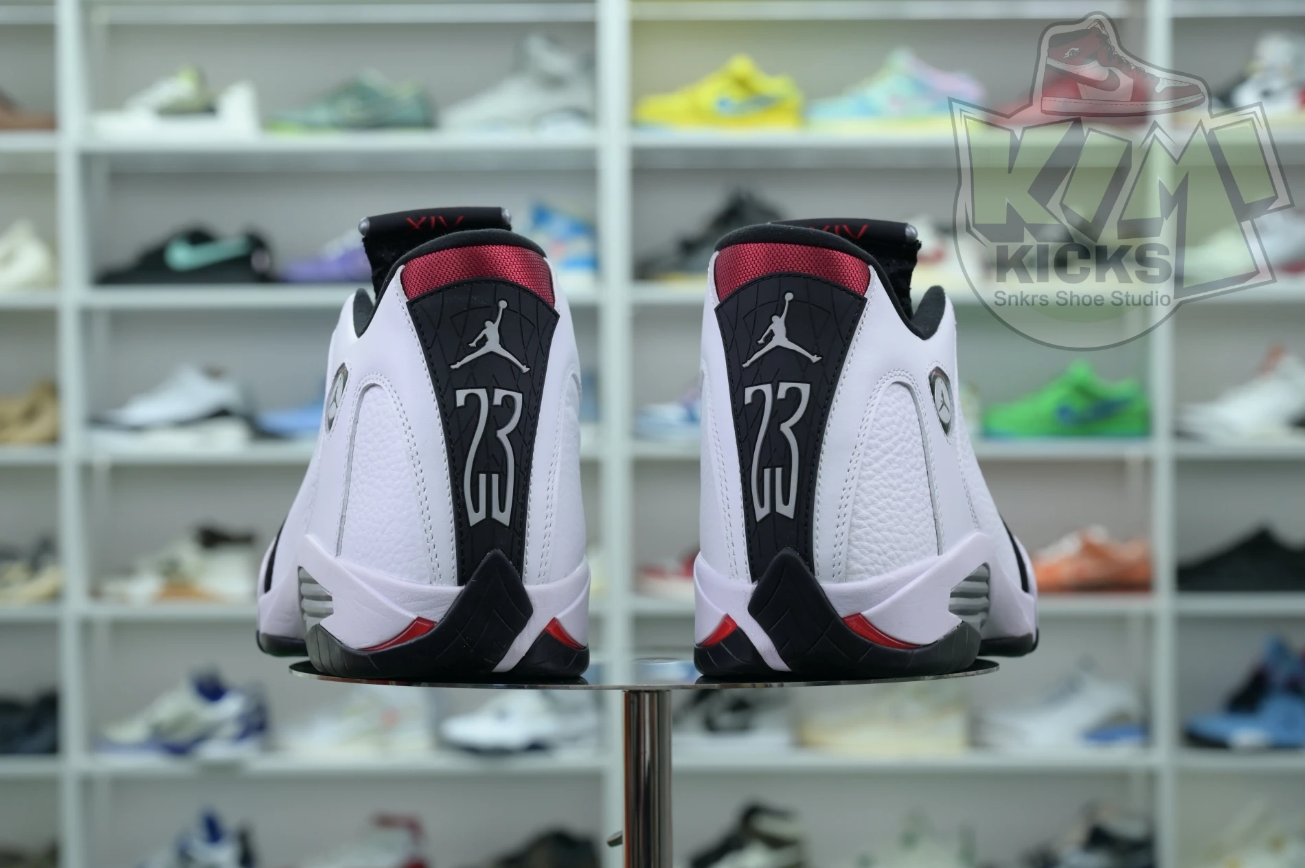 BestValue Kimikick Jordan Air Jordan14“Black Toe” 1845