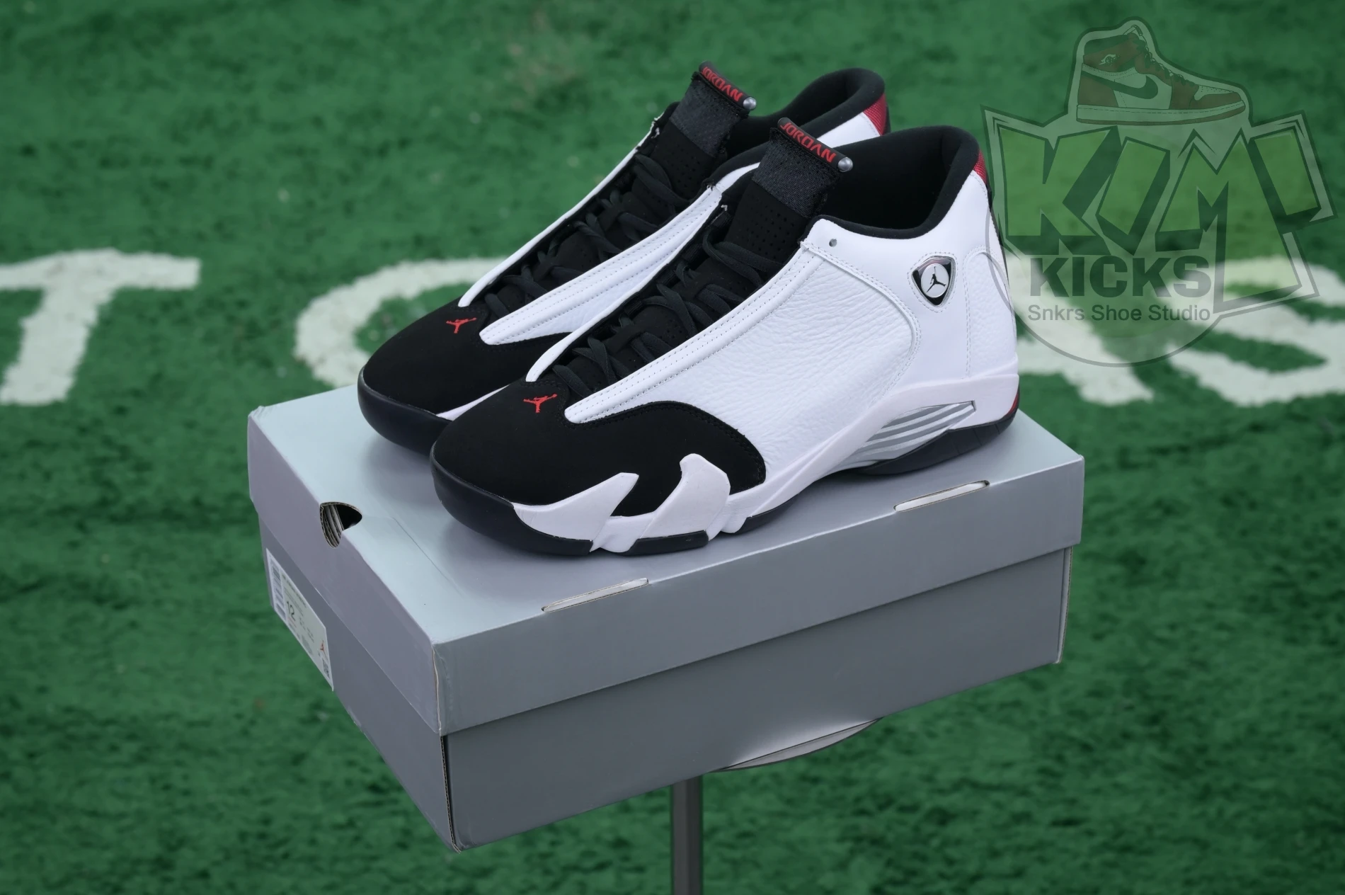 BestValue Kimikick Jordan Air Jordan14“Black Toe” 1845