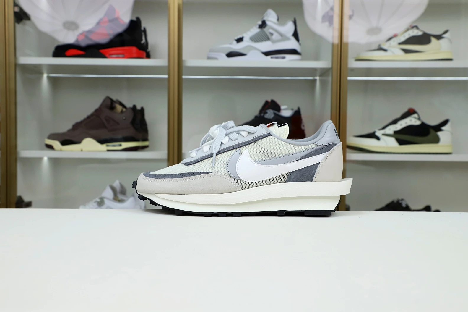 BestValue Kimikick SACAI X LDWAFFLE 'SUMMIT WHITE' 2971