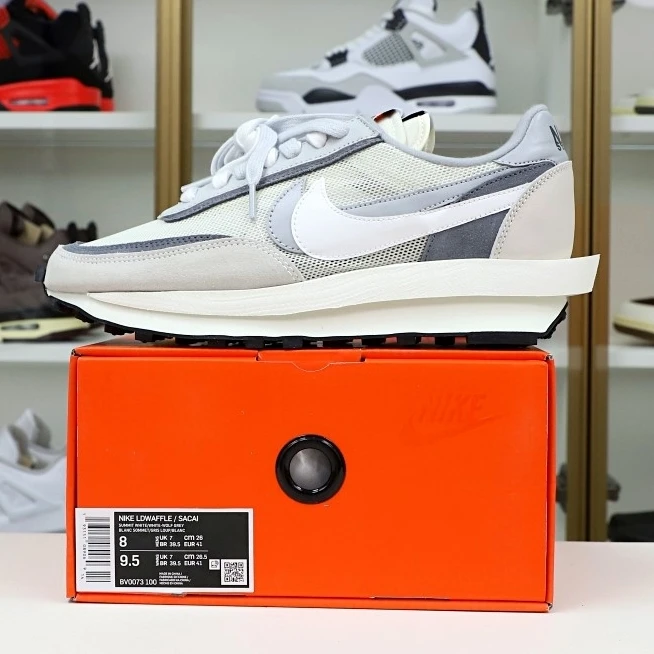 BestValue Kimikick SACAI X LDWAFFLE 'SUMMIT WHITE' 2971