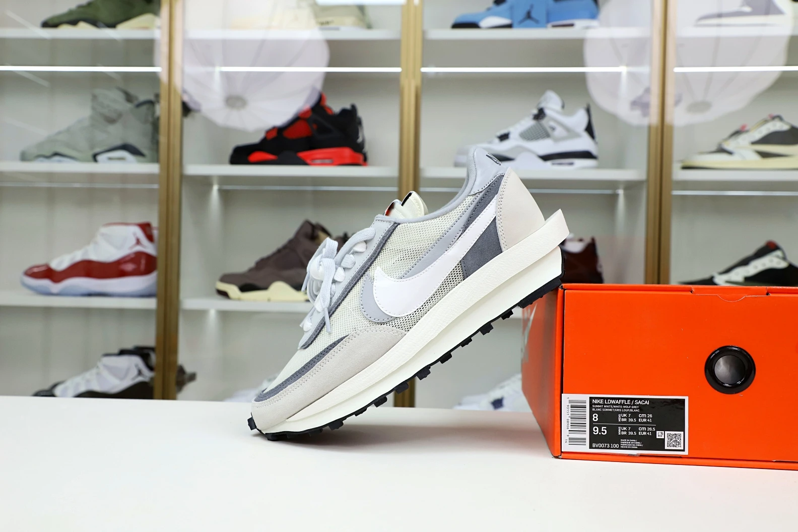 BestValue Kimikick SACAI X LDWAFFLE 'SUMMIT WHITE' 2971