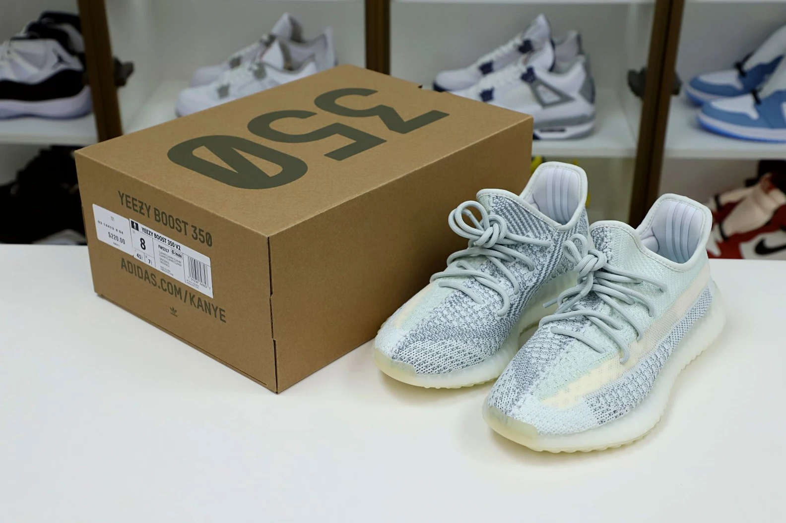 BestValue Kimikick YEEZY BOOST 350 V2 'CLOUD WHITE REFLECTIVE' 47
