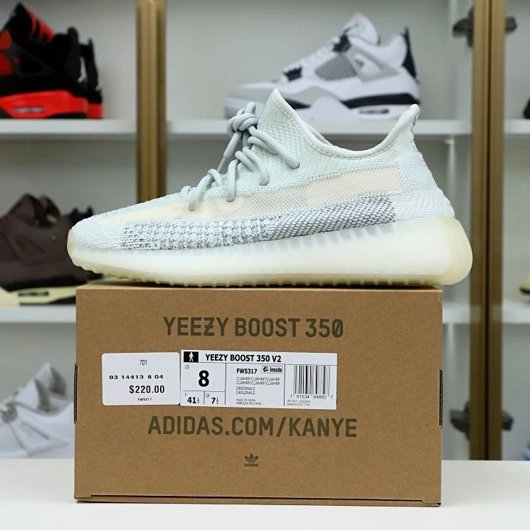 BestValue Kimikick YEEZY BOOST 350 V2 'CLOUD WHITE REFLECTIVE' 47