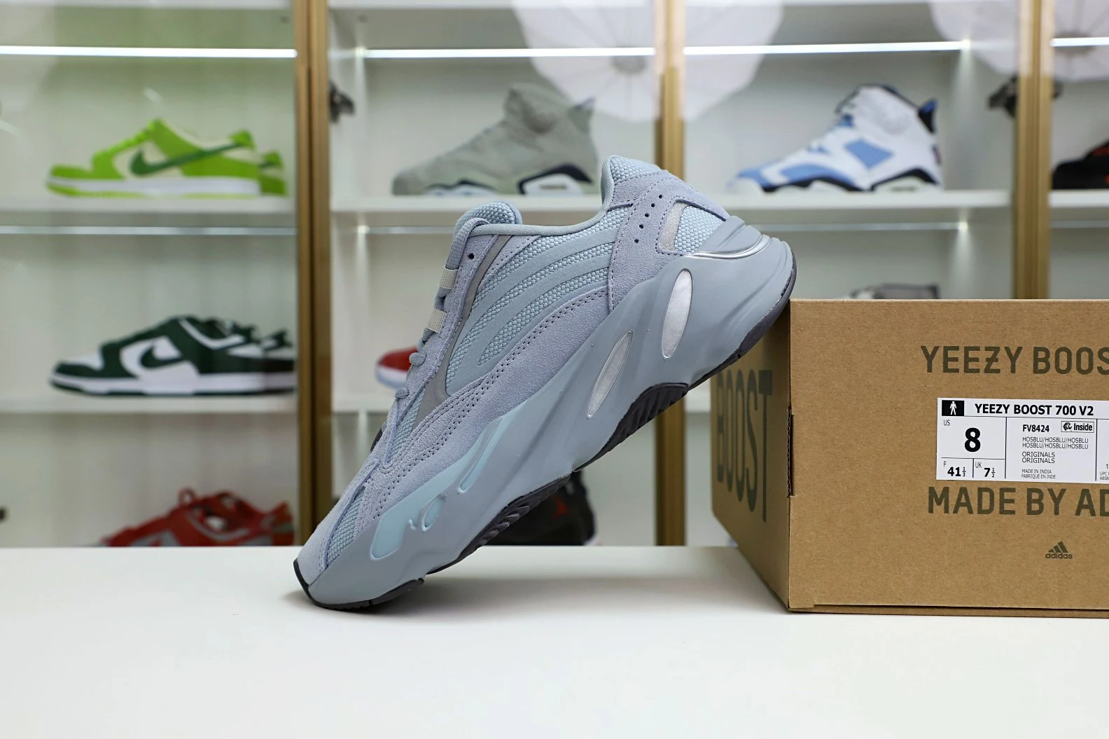 BestValue Kimikick Yeezy boost 700 v2 hospita blue 54